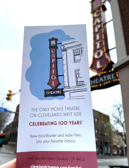 Capitol Theatre promotional card