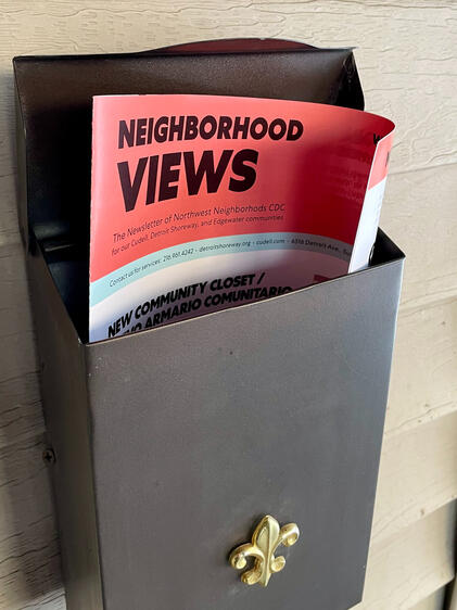 Neighborhood newsletter mailing